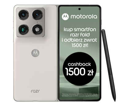 Smartfon Motorola razr fold 5G 16/512 Lily White 165Hz